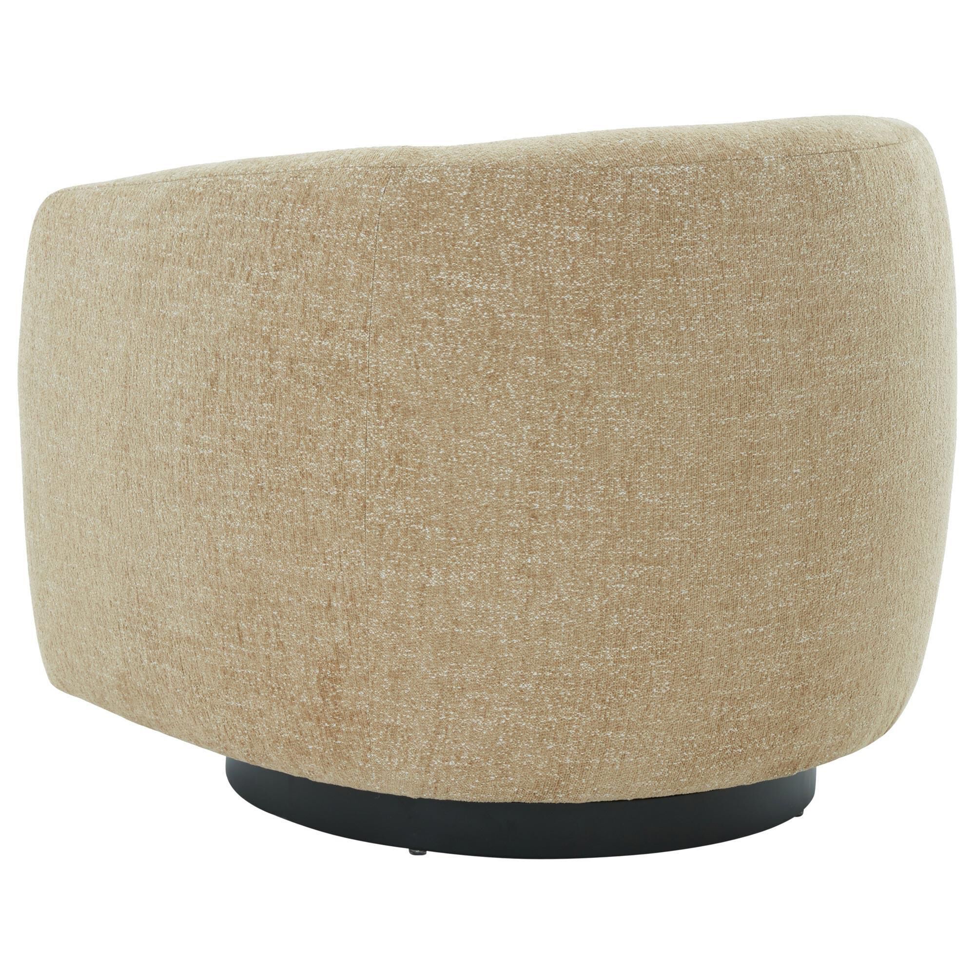 Safavieh Kellybryn Swivel Chair in Light Brown