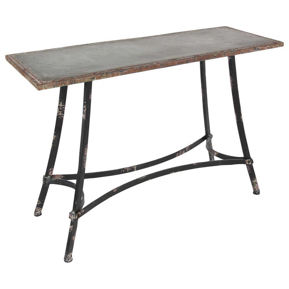 Maple and Jade 30" x 43" Console Table in Brown, , large