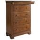 Universal Furniture New Lou 5-Piece California King Sleigh Bedroom Set in Cognac, , large