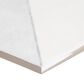 Soho Studio Artstract Diagonals Ash 9" x 9" Field Porcelain Tile, , large