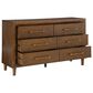 Ashley Lyncott 5-Piece King Bedroom Set in Medium Brown, , large