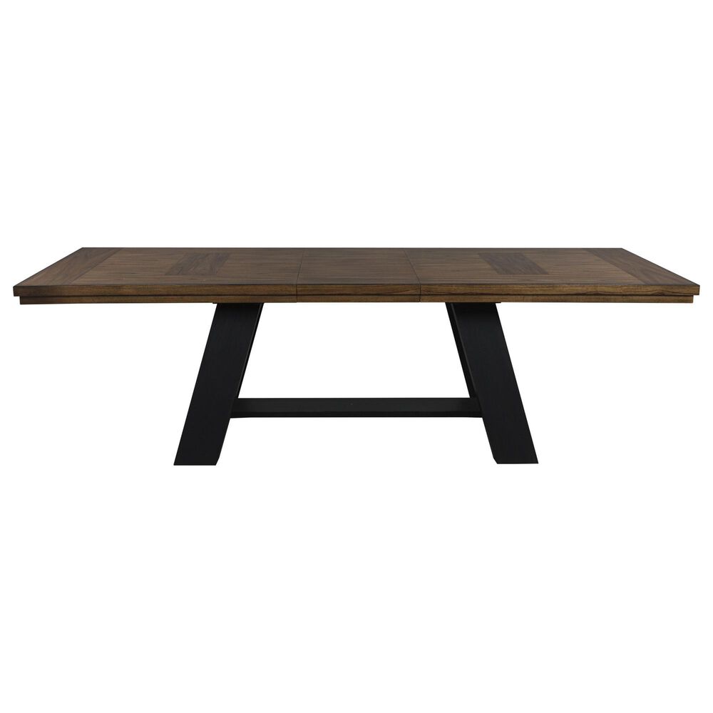 Ashley Greddinton 7-Piece Rectangular Dining Set in Medium Brown and Black, , large