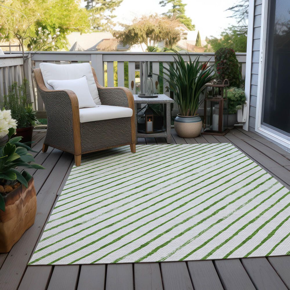 Dalyn Rug Company Wonderland WN27 3&#39; x 5&#39; Green Indoor/Outdoor Area Rug, , large