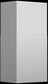 Zephyr Core Duct Cover Extension Kit for Range Hood in Stainless Steel, , large