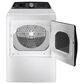 GE Profile 5.4 cu. ft. Capacity Washer with Smarter Wash Technology and FlexDispense and 7.4 cu. ft. Capacity Smart aluminized alloy drum Electric Dryer with Sanitize Cycle and Sensor Dry in White, , large