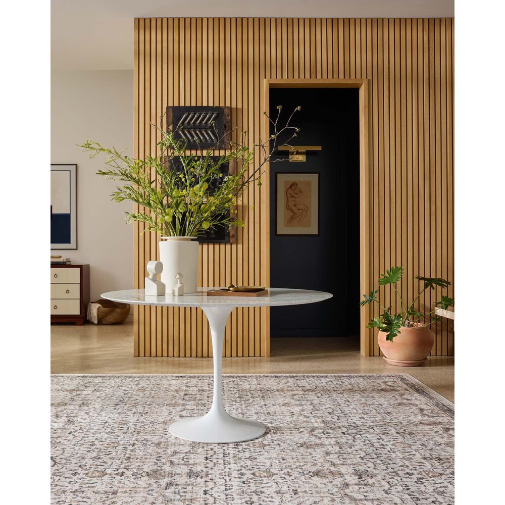 Loloi II Anniston Ivory and Stone 7&#39;6&quot; x 9&#39;6&quot; Area Rug, , large