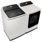 Samsung 5.5 Cu. Ft. Smart Top Load Impeller Washer and 7.4 Cu. Ft. Electric Dryer in Ivory, , large