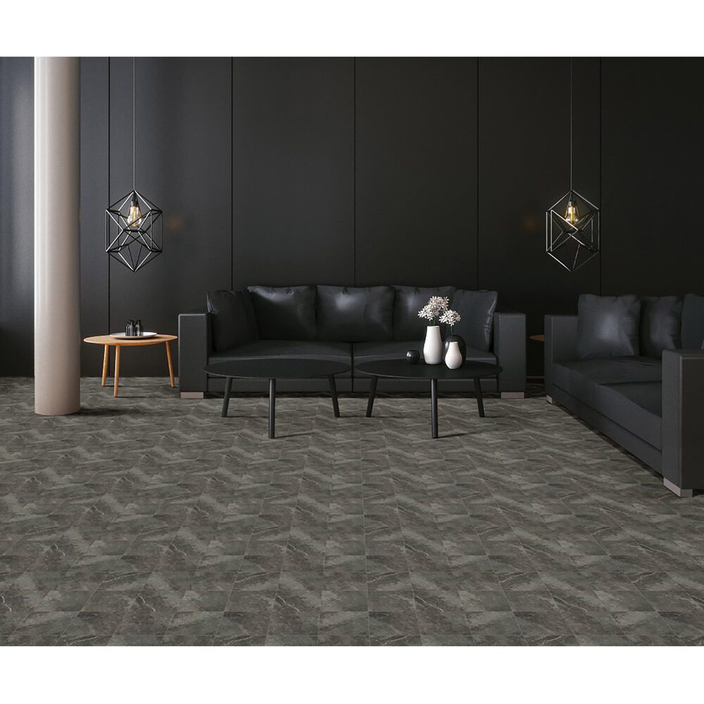 Shaw Oasis Dark Grey 12&quot; x 24&quot; Ceramic Tile, , large