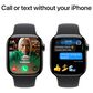 Apple Watch Series 10 GPS + Cellular 42mm Slate Titanium Case with Black Sport Band - M/L, , large