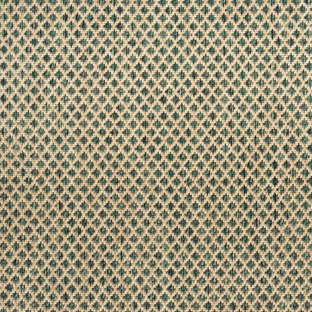 Nourison Courtyard Green 2&#39; x 6&#39; Indoor/Outdoor Runner, , large