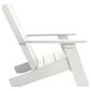 Highwood USA Italica Modern Adirondack Chair in White, , large