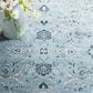 Safavieh Isabella 4" x 6" Light Blue and Cream Area Rug, , large