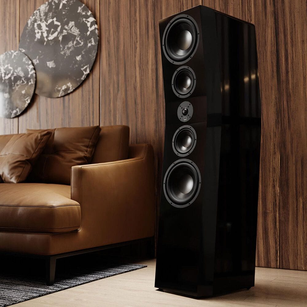 Svs Audio Ultra Evolution Pinnacle Floor Standing Speaker in Piano Gloss Black, , large