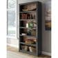 Ashley Wildenauer Bookcase in Brown and Black, , large