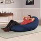 Jaxx Nimbus Large Bean Bag Chair in Navy, , large