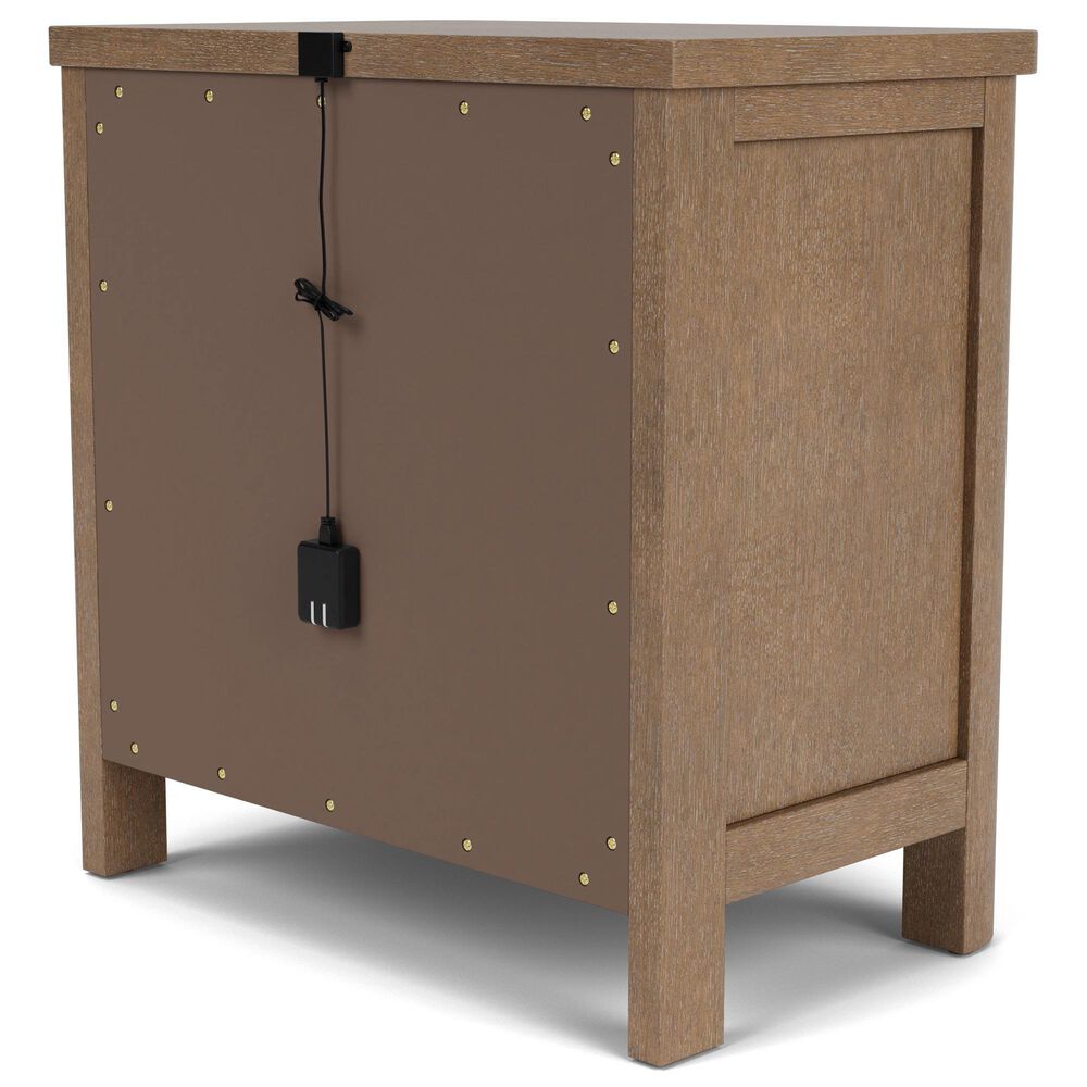 Riverside Furniture Jaxon 2-Drawer Nightstand in Casual Mink, , large