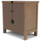 Riverside Furniture Jaxon 2-Drawer Nightstand in Casual Mink, , large