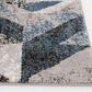 Central Oriental Structures Torrent Neola 5" x 7"6" Cloud and Metal Area Rug, , large