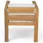 Hearth and Haven 7-Piece Outdoor Dining Set with Beige Cushions in Light Teak, , large