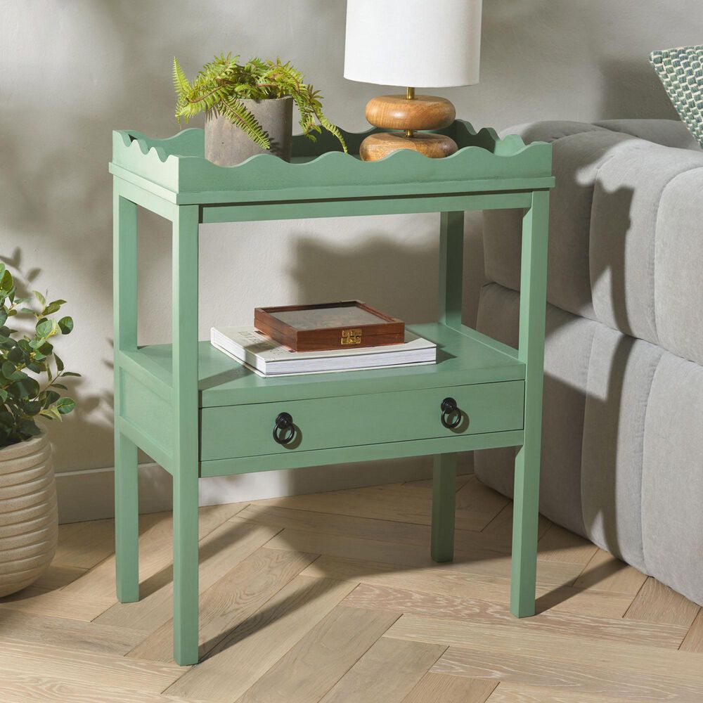 Safavieh Darlyn Rectangle Accent Table in Sage, , large