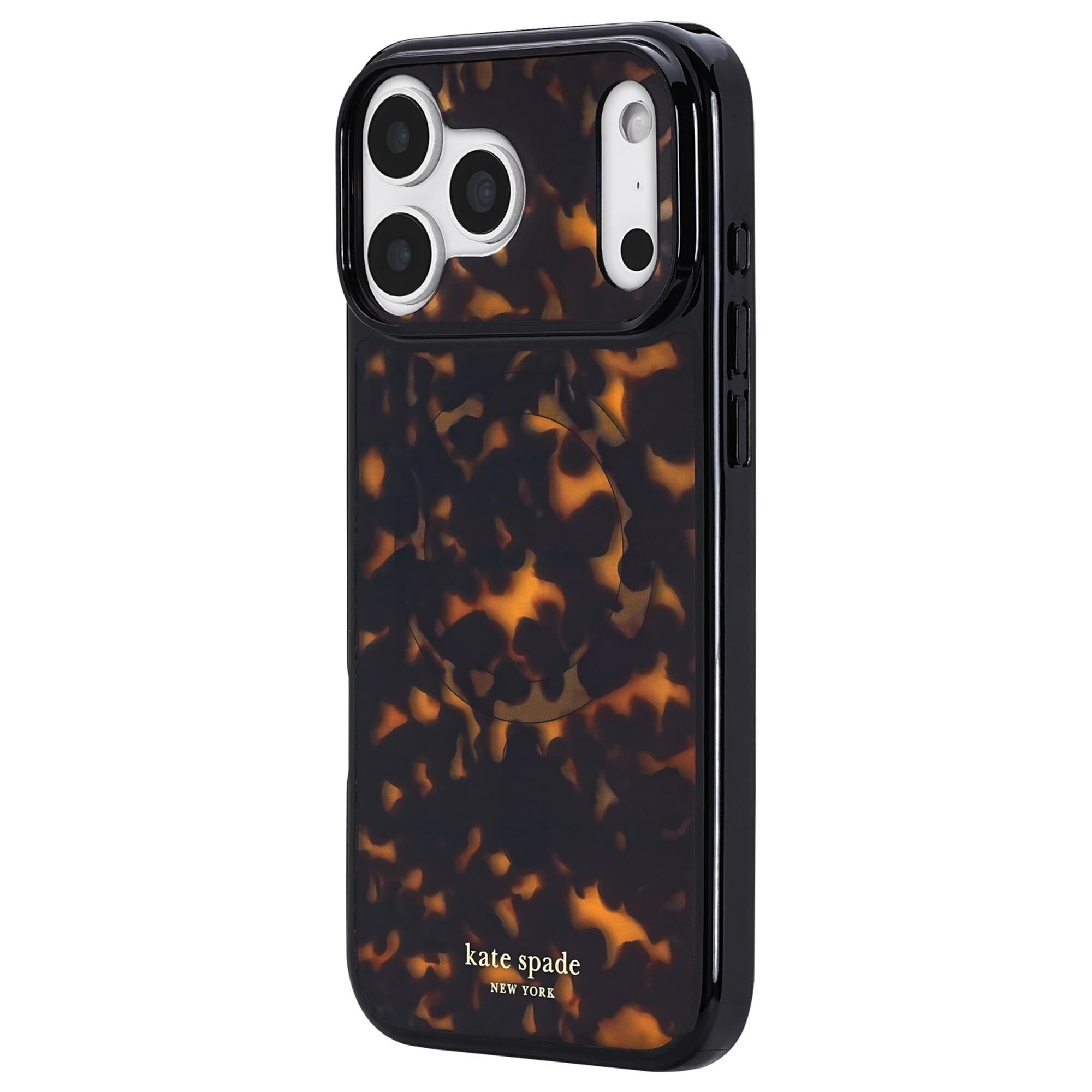 Kate Spade Protective MagSafe Case for iPhone 17 Pro Max in Tortoise