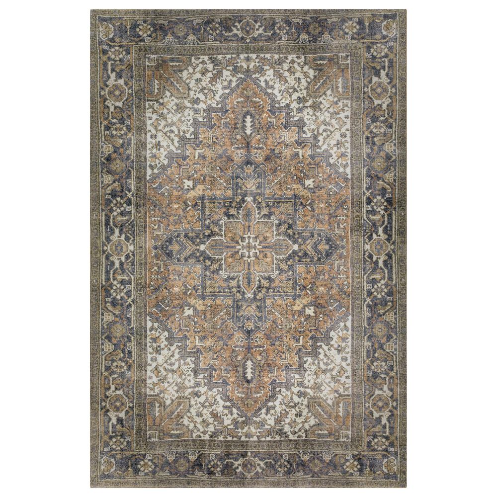 Dalyn Rug Company Amanti AM3 3"3" x 5"3" Chocolate Area Rug, , large