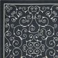 Nourison Home and Garden RS019 7"9" x 10"10" Black Area Rug, , large