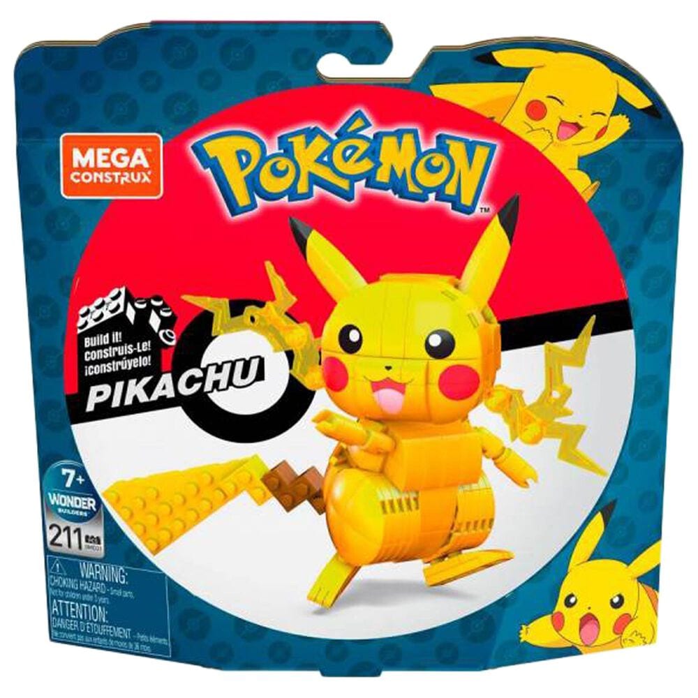 Mega Construx Mega Construx Pokemon Pikachu Building Set, , large
