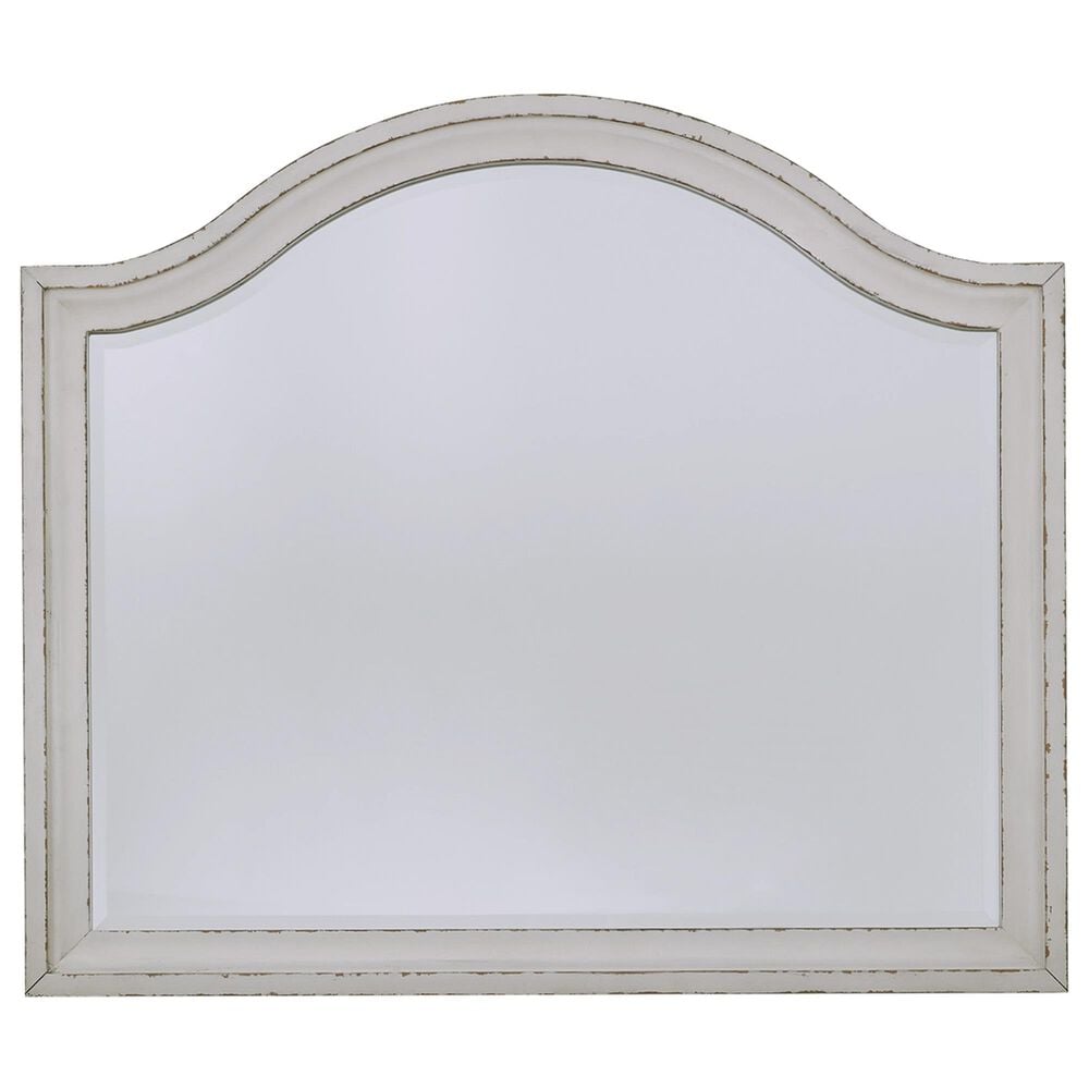 Ashley Brollyn Dresser Mirror in Chipped White, , large