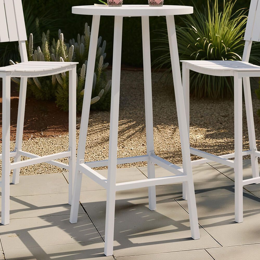 Zuo Modern Ren Bar Table in White, , large
