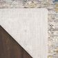 Nourison Antique Fusion Grey 3"11" x 5"10" Area Rug, , large