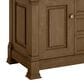 James Martin Vanities Brookfield 36" Single Bathroom Vanity in Honey Oak with 3 cm Victorian Silver Quartz Top and Rectangular Sink, , large
