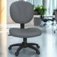 Regency Global Sourcing Comfort Series Swivel Computer Task Chair in Grey, , large