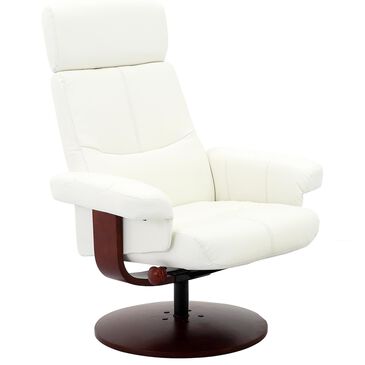 Tiddal Home Regina Manual Recliner in White, , large