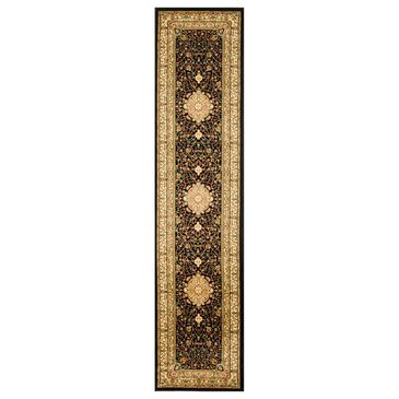 Safavieh Lyndhurst LNH213 2"3" x 10" Black and Ivory Runner, , large