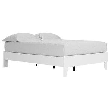 Ashley Piperton Full Platform Bed in Matte White, , large