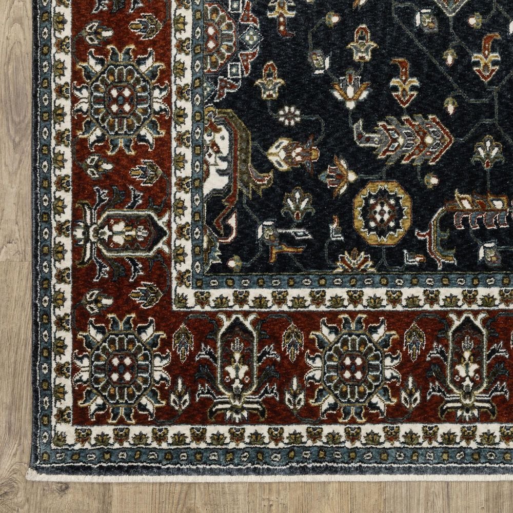 Oriental Weavers Vivian VI05A 2&#39;3&quot; x 7&#39;6&quot; Blue Runner, , large