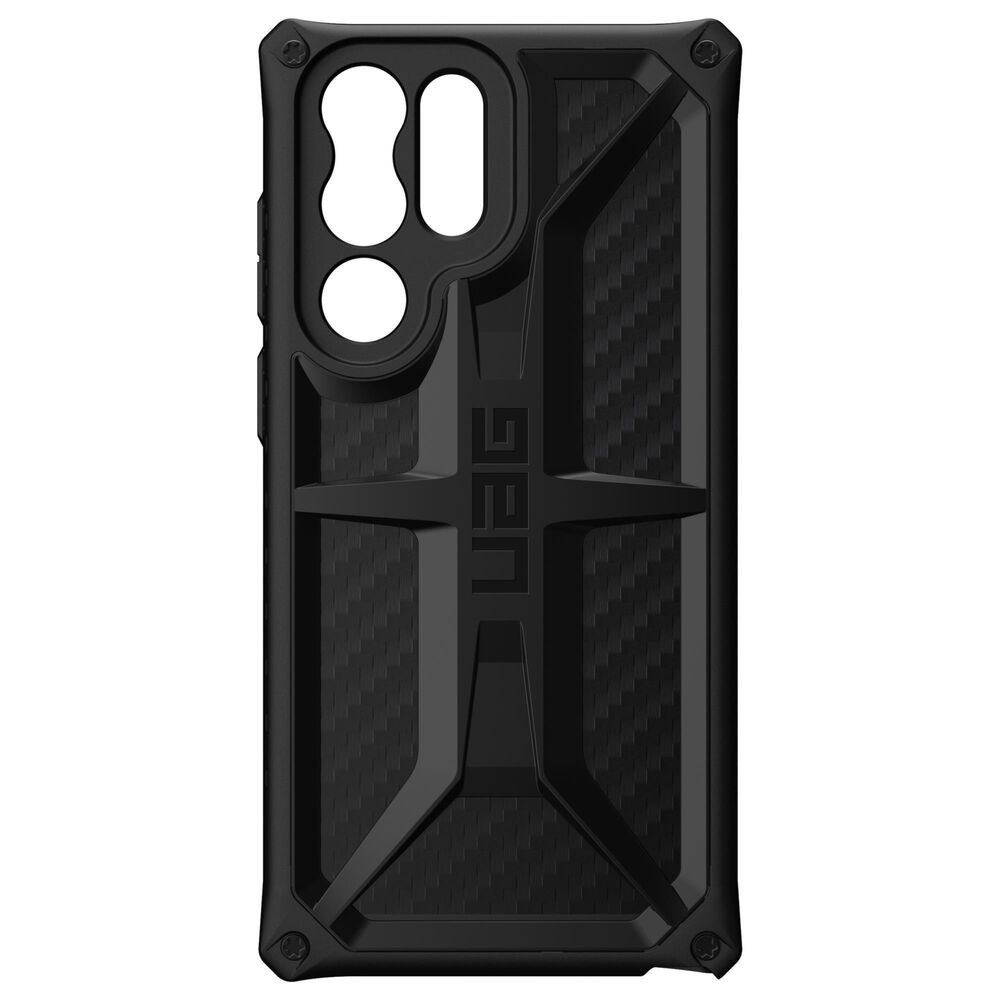UAG Monarch Case for Samsung Galaxy S22 Ultra 5G in Carbon Fiber, , large