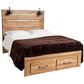 Ashley Pasklyn 3-Piece King Bedroom Set in Rich Honey Brown, , large