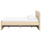 Ashley Onita King Panel Platform Bed with 1 Side Storage in Natural, , large