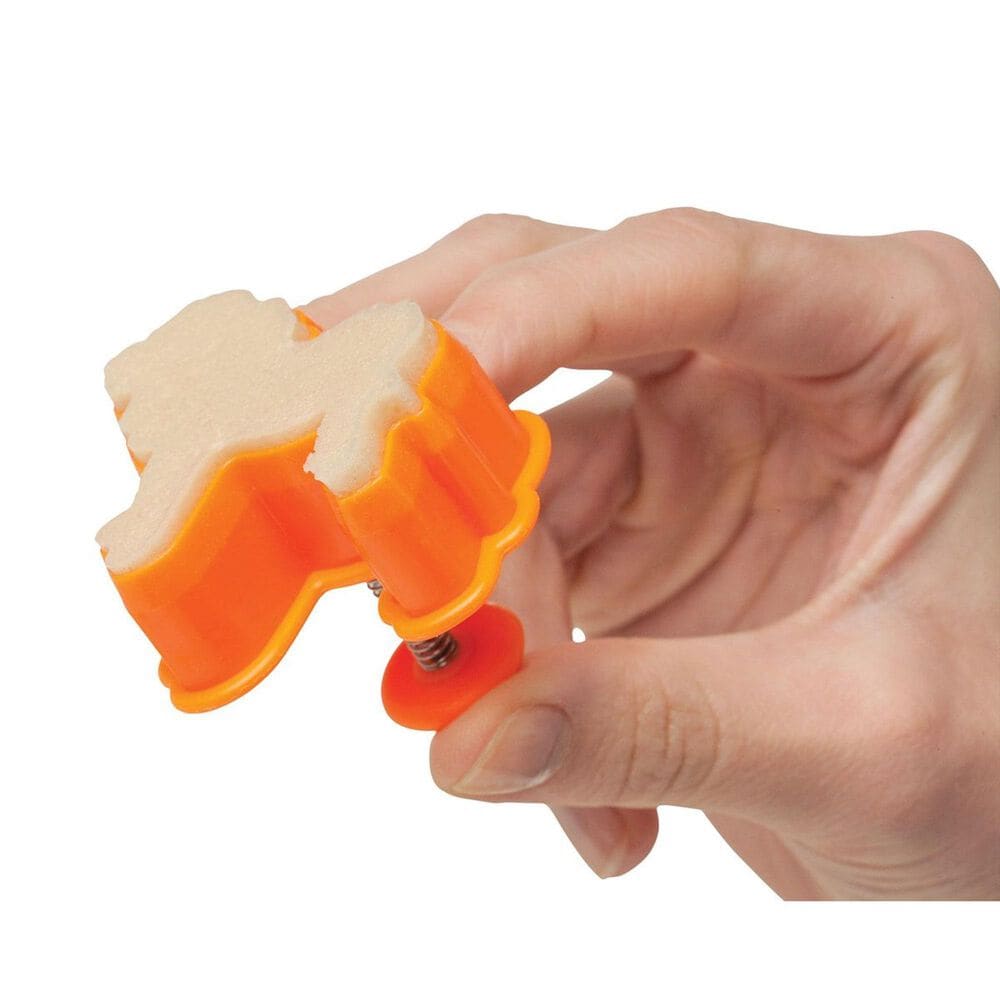 Mrs. Anderson&#39;s Baking Animal Cracker Cookie Cutters in Blue, Orange and Yellow &#40;Set of 4&#41;, , large