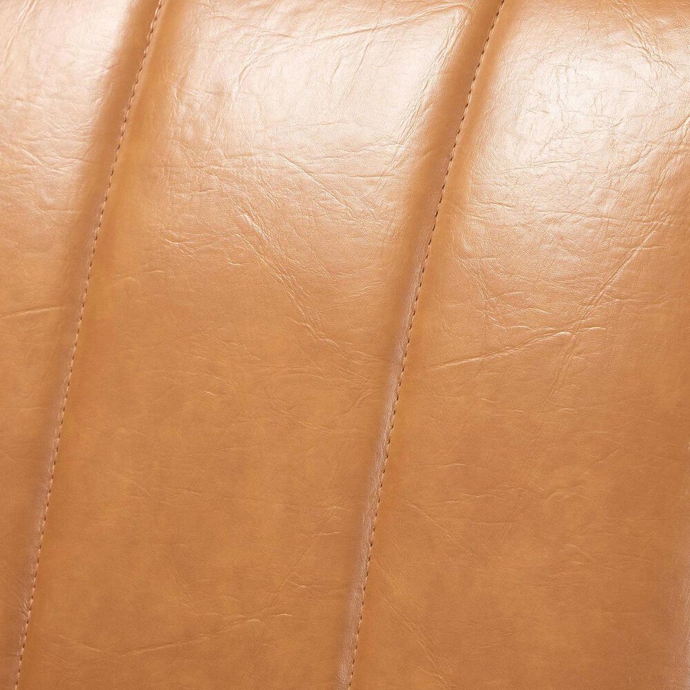 Baxton Studio Nikko Stationary Sofa in Tan, , large