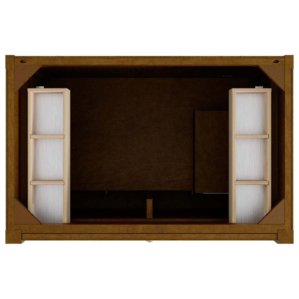 James Martin Bellshire 36" Single Bathroom Vanity Cabinet in Honey Oak, , large
