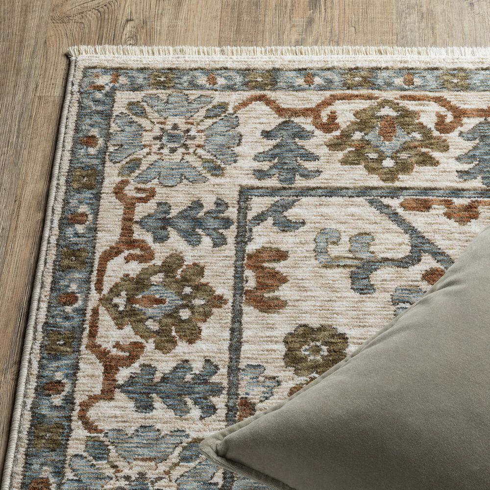Oriental Weavers Hastings HA02I 7&#39;10&quot; x 10&#39;10&quot; Blue Area Rug, , large