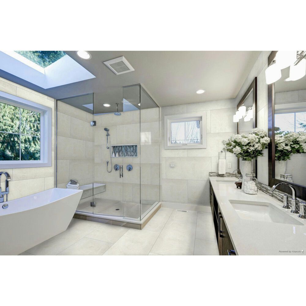 Emser Sterlina II Silver 24&quot; x 47&quot; Polished Porcelain Tile, , large