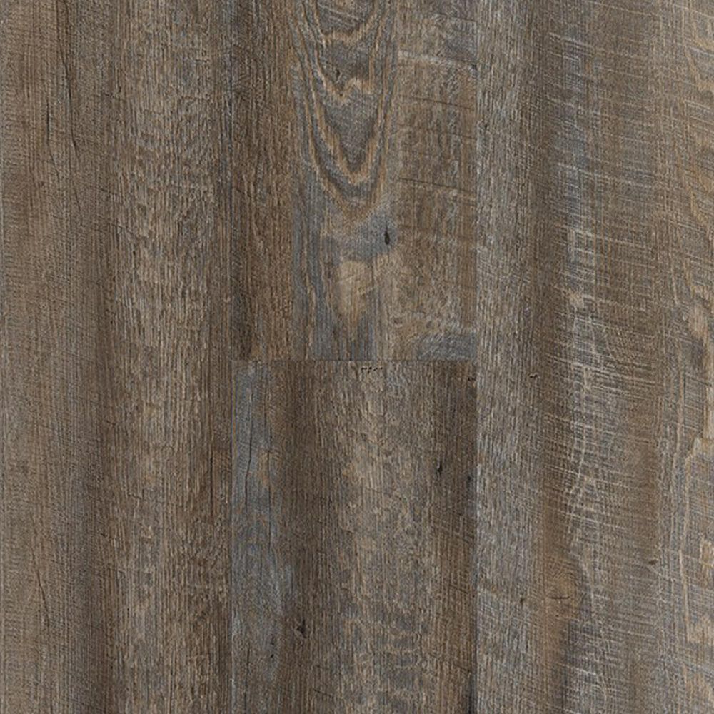 Happy Feet International Atlas Sawtooth Grey 7&quot; x 48&quot; Luxury Vinyl Plank, , large
