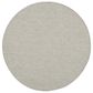 Nourison Positano 6" Round Light Grey Indoor/Outdoor Area Rug, , large