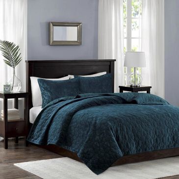 Goldstar Bedding Harper 3-Piece King/California King Coverlet Set in Teal, , large