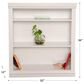 Cal-Baja Furniture DZ 36" Bookcase in White, , large