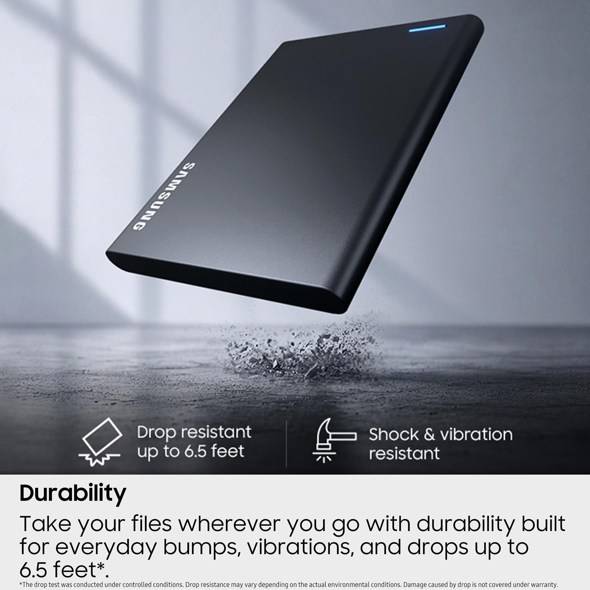 Samsung 1TB P7 Portable SSD in Black